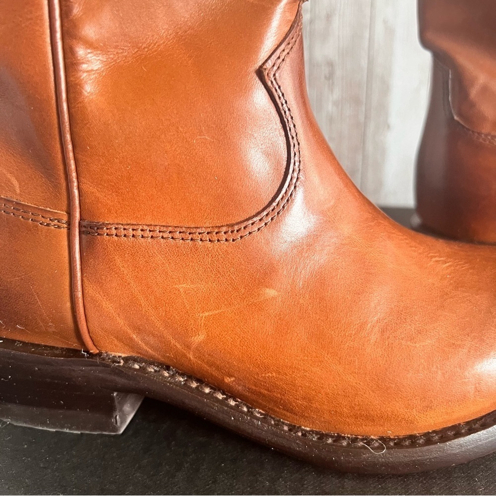 Frye Women’s Billy Daisy Pull On Western Boots New Size 6 - Picture 2 of 5